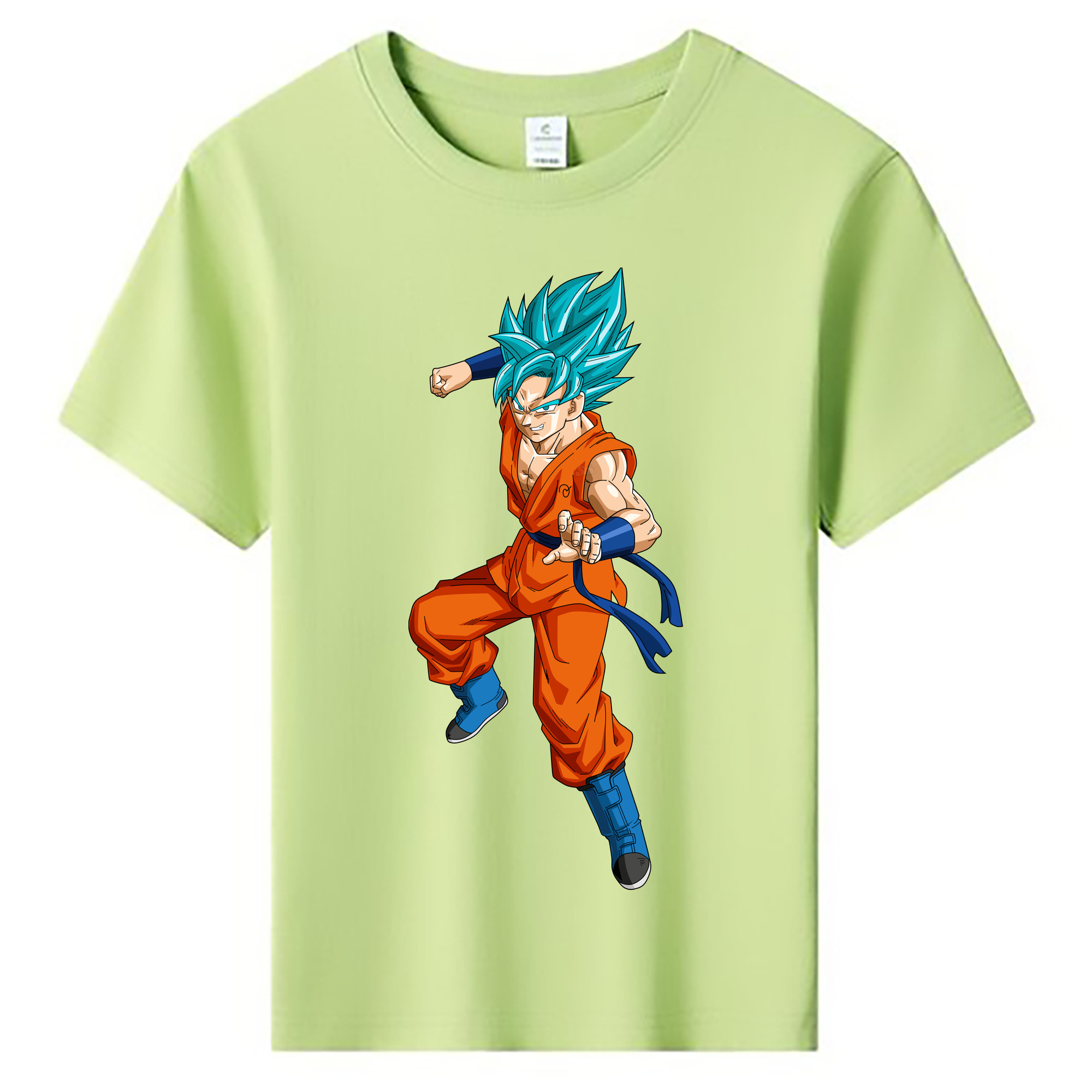 （画像用） ドラゴンボール ベジット DRAGON BALL Vegetto 綿100％キッズTシャツ（フロントプリント）